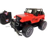 Carrinho Controle Remoto Jeep Road Rally Rodas Alta Velocidade a Pilha - CKS