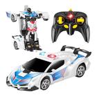 Carrinho Controle Remoto Megaformers Auto Police - Multikids