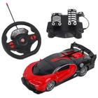 Carrinho Controle Remoto Racing Control Raptor Vermelho