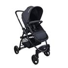 Carrinho de bebe 3 em 1 jupiter preto - passear baby