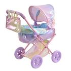 Carrinho de bebê Baby Doll Bassinet Olivia's Little World Iridescent