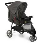 Carrinho De Bebê Berço Passeio 3 Rodas Galzerano Cross Trail Preto