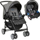 Carrinho de Bebe Burigotto Rio K com Bebe Conforto Preto