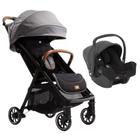 Carrinho de bebe combo parcel carbon com bebe conforto i-snug shale - joie