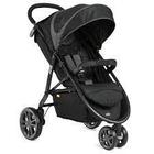 Carrinho de Bebê Litetrax 3 Rodas Travel System Midnight Passeio Fecha Com Uma Mão JOIE