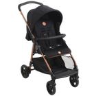 Carrinho de Bebê Lui Burigotto Preto Cobre