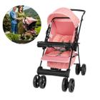 Carrinho de Bebê Passeio Solare Tutti Baby Cinza 15kg