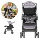 Carrinho de Bebê Passeio Solare Tutti Baby Cinza 15kg