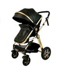 Carrinho De Bebê Preto Golden / Club Baby Envio Rápido