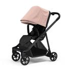 Carrinho de bebê shine misty rose em preto - thule