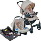 Carrinho de Bebê Travel System Burigotto Ecco Mon Amour + Base - Burigotto