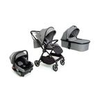 Carrinho de Bebê Travel System Magnific 5 em 1 Cinza Grey Denim - Safety 1st