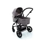 Carrinho de Bebe Travel System Poppy Duo Cinza Mescla com Bebê Conforto - Cosco Kids