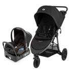 Carrinho de Bebê Travel System Trio Midnight Black Maxi Cosi