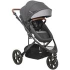 Carrinho de Bebê Trek Lenox Kiddo Cinza Chumbo + Cozycot Click