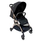 Carrinho de Bebê Zurich Preto/Gold (15kg) Premium Baby - Singular Baby