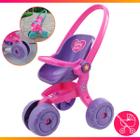 Carrinho De Boneca Baby Love Alive Rosa - Usual Brinquedos