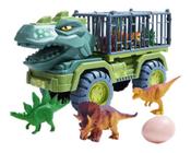 Carrinho de Brinquedo com Dinossauros - Para Meninos e Meninas