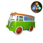 Carrinho de Brinquedo Grande Kombi Carro Infantil Kombica Pedagógico OUTLINE