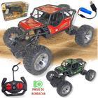 Carrinho de Brinquedo Radical Com Controle Remoto Estilo Off-Road 4X4 Pneus de Borracha e Suspensão