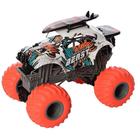 Carrinho de Controle Remoto 1:18 Off Road Spirit Beasts WB7835 WellKids - Branco e Laranja