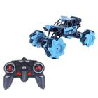 Carrinho de Controle Remoto Drift 360 Graus Manobras Radicais Iradas Luzes  Recarregável Azul +3 Anos - DM Toys - Carrinho de Controle Remoto -  Magazine Luiza