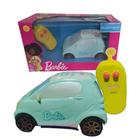 Carrinho de Controle Remoto Barbie Beauty Pilot - 3 Funções Candide Azul