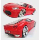 Carrinho De Controle Remoto Carro Ferrari F430 Com Led Vermelho - Toys