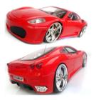 Carrinho De Controle Remoto Carro perfect F430 Com Led Vermelho