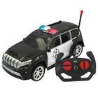 Carrinho De Controle Remoto Polícia Blazer 22,5cm