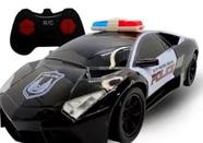 Carrinho De Controle Remoto Policia Super Carro Brinquedo. - toys king