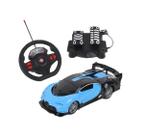 Carrinho Controle Remoto Racing Spark Azul E Preto Multikids - BR1339