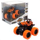 Carrinho De Fricção - Mini Truck 360 - Carro Radicais Brinquedo - Unik Toys LARANJA