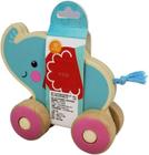 Carrinho de Madeira Elefante Fisher-price Multikids BR984