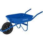 Carrinho de Mão com Caçamba Metálica Azul de 50 Litros, Braço Metálico e Pneu com Câmara - 77704432 - TRAMONTINA