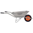 Carrinho De Mão Extraforte Tramontina Com Caçamba Extraforte Metálica Cinza 65 L, Braço Metálico