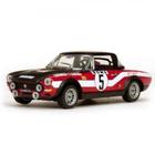 Carrinho de Metal Miniatura Fiat 124 Abarth 1975 - 1:43 Escala