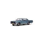 Carrinho de Metal Sun Star 1:18 Pontiac GTO Yorktown Azul 1826 1964