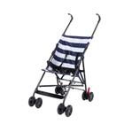 Carrinho de Passeio Azul Navy para Bebê Dobrável Multikids Baby