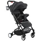 Carrinho de Passeio Bebê Até 15Kg Preto 360 Smart Compacto