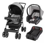 Carrinho De Passeio Com Bebê Conforto + Base Solare Tutti Baby