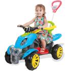 Carrinho de Passeio e Pedal Maral Quadriciclo Colorido 30kg