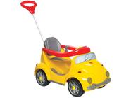Carrinho de Passeio Infantil a Pedal Fouks - com Empurrador Emite Sons Farol Calesita