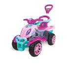 Carrinho De Passeio Infantil com Pedal e Empurrador Quadriciclo Lady Star - Maral