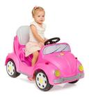 Carrinho de passeio infantil pedal e empurrador 1-3 anos quadriciclo fusquinha calesita