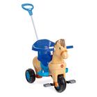 Carrinho de passeio infantil pedal empurrador menina unicornio triciclo potó calesita - calesita