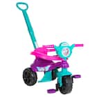 Carrinho de Passeio Infantil Pedal Kemotoca Cachorro Com Haste