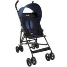 Carrinho de Passeio para Bebê Burigotto Oi 6 Meses até 15 Kg Blue Black Azul