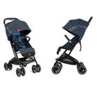 Carrinho de Passeio Para Bebê Premium QBIT All Terrain Blue Night GB 0 à 15 Kg Tecnologia Alemã - Azul  Ultra Compacto