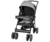 Carrinho De Passeio Para Bebê Solare Preto Até 15Kg - Tutti Baby